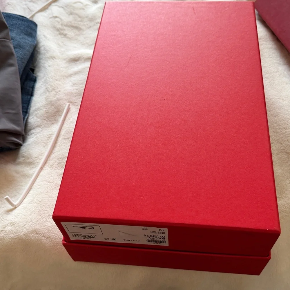Salvatore Ferragamo Red Garment box  for high hills  shoe box